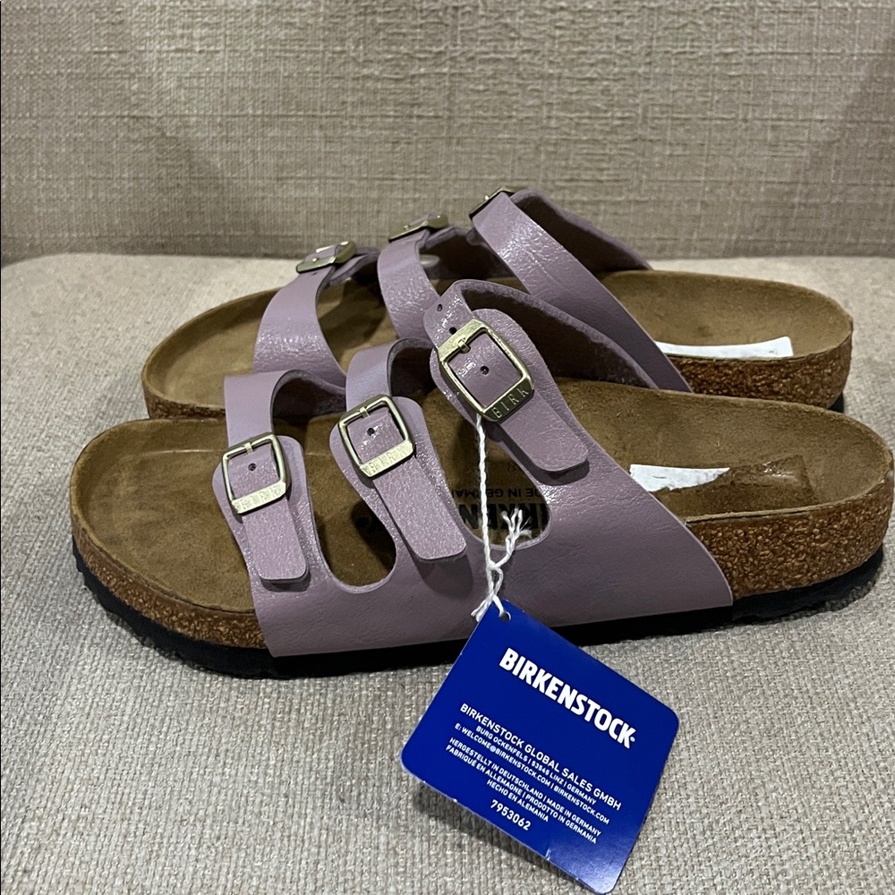NWT Birkenstock Florida Birkoflor Slide Sandal Size 37 / 7 - Picture 4 of 8